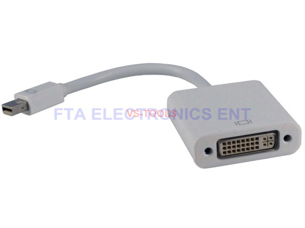 Mini DisplayPort to DVI Converter for MAC iMac and MacBook